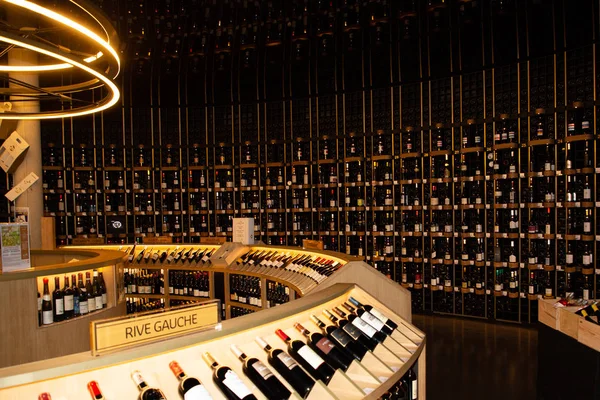 Bordeaux Nouvelle Aquitaine Frankrike 2019 Besök Vinmuseet Cite Vin — Stockfoto