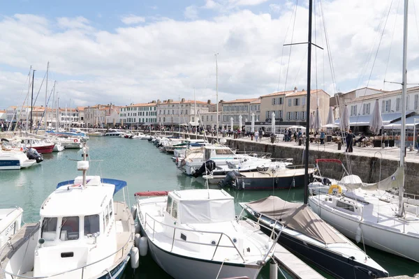 Saint Martin Ile Nouvelle Aquitaine Francja 2019 Francuski Island Atlantic — Zdjęcie stockowe