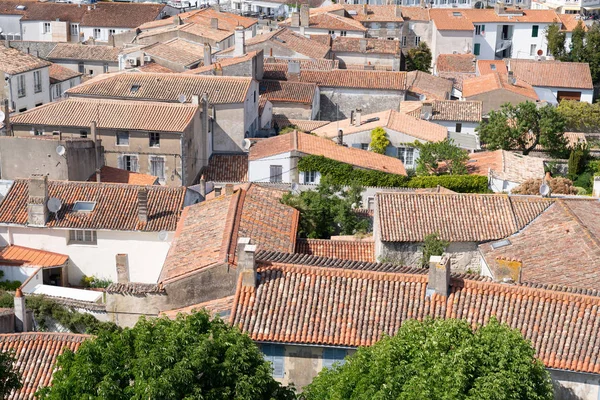 Άγιος Μαρτίνος Νουβέλ Ακουιτανία Γαλλία 2019 Οροφή Εναέρια Θέα Του — Φωτογραφία Αρχείου
