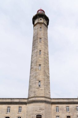 Fransa'da Re adasında balinaların deniz feneri phare des Baleines