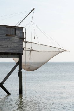 Atlantik kıyısında balıkçı plaelet Fouras Fransa