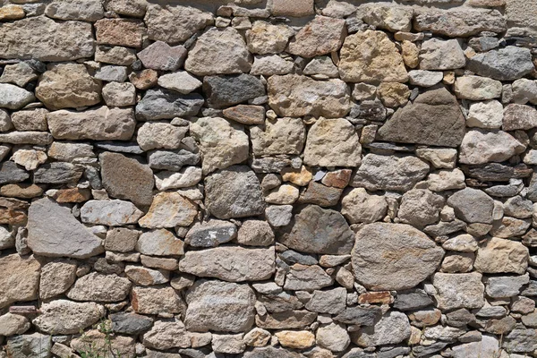 Pietra Parete Grigia Roccia Sfondo Carta Parati Noirmoutier Vendee Bretagna — Foto Stock