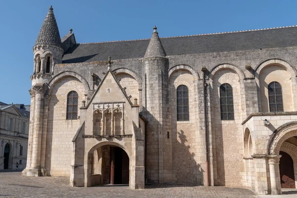 Poitiers Side Church Notre Dame Grande Poitiers France — Stock Photo, Image