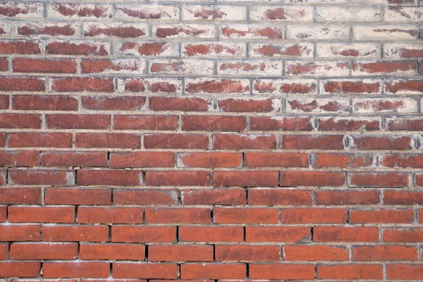 Červené Grunge Cihly Zeď Pozadí — Stock fotografie