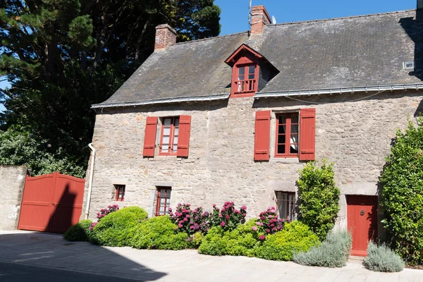 Brittany Stones House Grey Guerande Francia —  Fotos de Stock