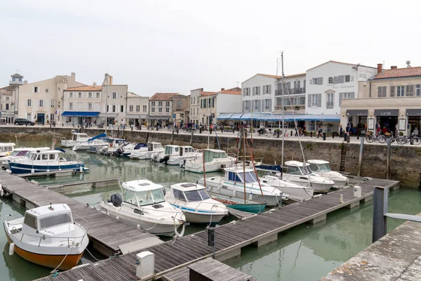 Saint Martin Charente Maritime France 2019 Port Saint Martin Sur — стоковое фото