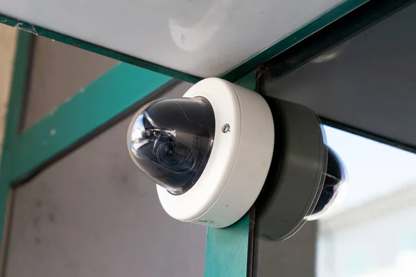 Outdoor Övervakning Säkerhet Kamera Cctv Gatan — Stockfoto