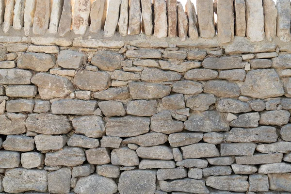 Pared Piedra Medieval Fondo Aire Libre —  Fotos de Stock