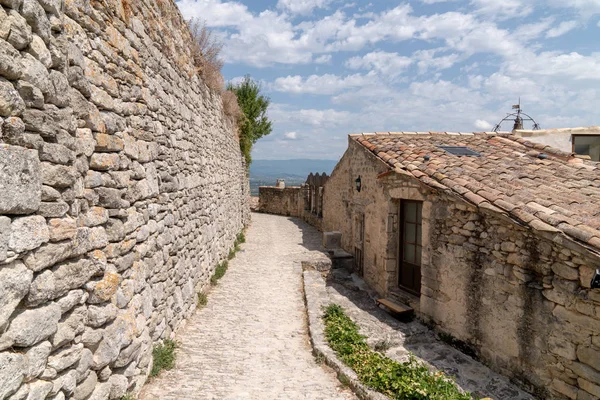 Village Ancient Lacoste Provence Frankrike Europa — Stockfoto