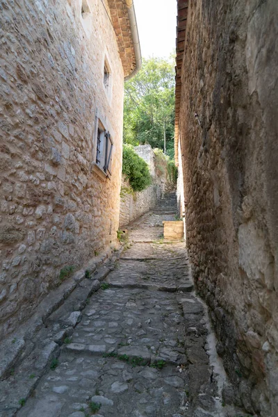 Pueblo Francés Oppede Vieux Provence Luberon Vaucluse Francia —  Fotos de Stock