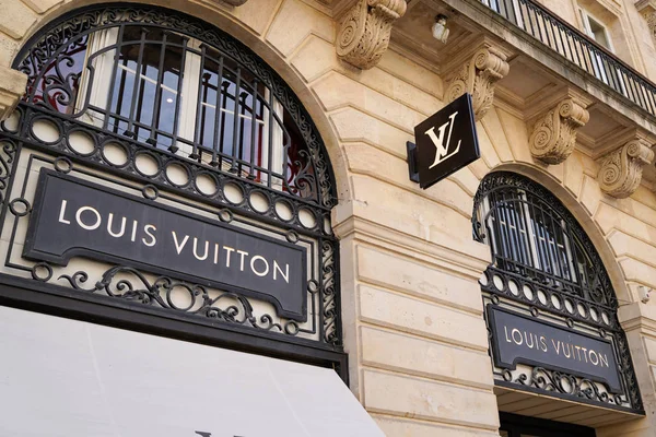 Бордо Аквітанія Франція 2019 Louis Vuitton Вхід Магазин — стокове фото