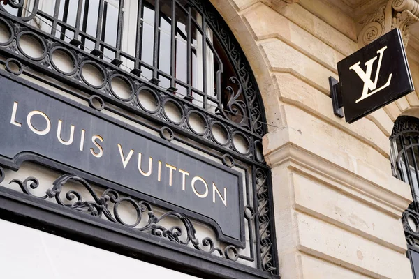 Μπορντό Ακουιτανία Γαλλία 2019 Louis Vuitton Retail Store Exterior Shop — Φωτογραφία Αρχείου