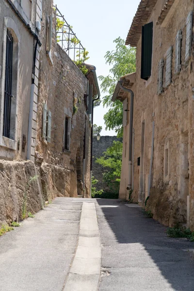 Gasse Kleine Straße Menerbes Dorf Luberon Frankreich — Stockfoto