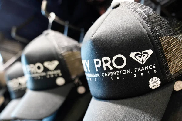 Bordeaux Aquitaine France 2019 Roxy Quiksilver Store Caps Championship Surf — Stock Photo, Image