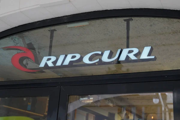 Burdeos Aquitania Francia 2020 Rip Curl Signo Del Logotipo Tienda — Foto de Stock