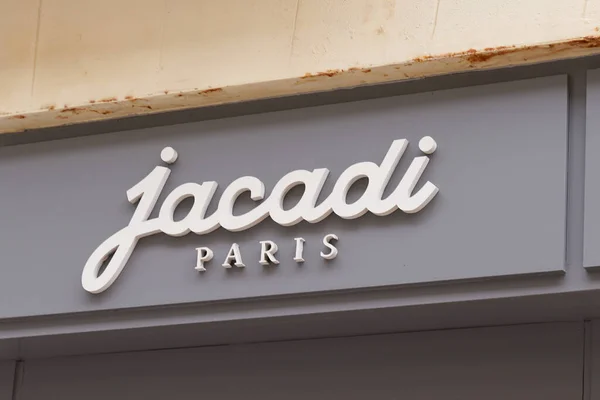 Bordeaux Aquitaine Fransa 2020 Jacadi Paris Mağaza Logosu Çocuklar Için — Stok fotoğraf