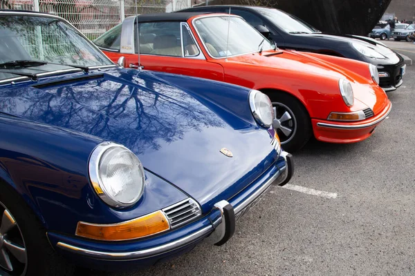 Bordeaux Aquitaine Francie 2020 Porsche 911 Klasické Sportovní Veterán Auto — Stock fotografie