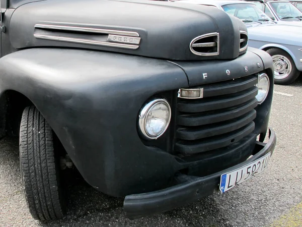 Bordeaux Aquitaine France 2020 Ford F100 Pikap Klasik Araba Görünümü — Stok fotoğraf