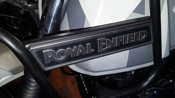 Bordeaux Aquitanien Frankreich 2020 Royal Enfield Himalayan Motorcycle Indian Vintage — Stockfoto