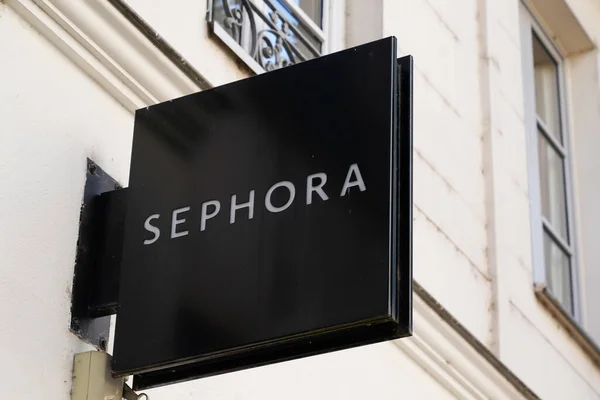 Bordeaux Aquitaine France 2020 Sephora Enseigne Texte Logo Boutique Chaîne — Photo