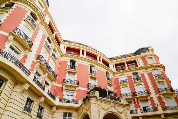 Edificio Típico Casa Vasca Biarritz Bask País Francia — Foto de Stock