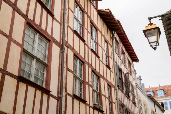 Arquitetura Tradicional Basco Edifício Casa País França — Fotografia de Stock