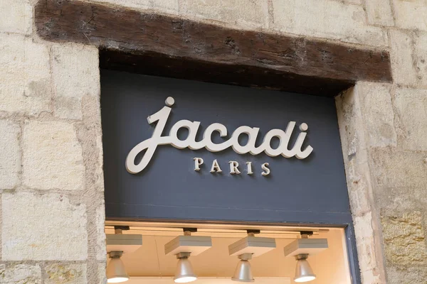 Bordeaux Aquitaine France 2020 Jacadi Paris Text Logo Sign Clothing — Stock Photo, Image