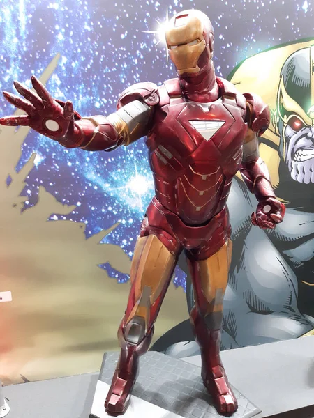 Бордо Аквитания Франция 2020 Фигура Персонажа Железного Человека Комиксов Marvel — стоковое фото