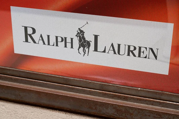 Bordeaux Aquitaine France 2020 Ralph Lauren Mağaza Tabelası Amerikan Moda — Stok fotoğraf