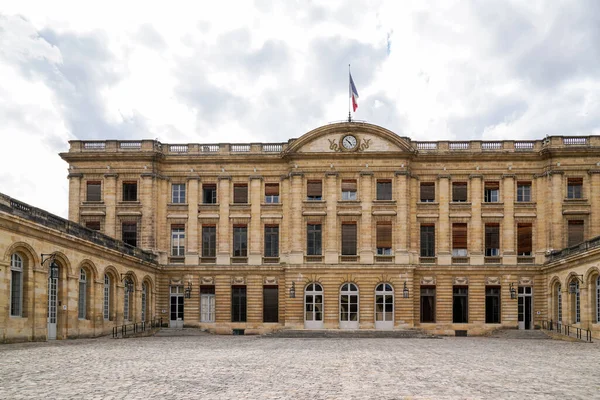 Palais Rohan Edifício Histórico Agora Prefeitura Bordéus França — Fotografia de Stock