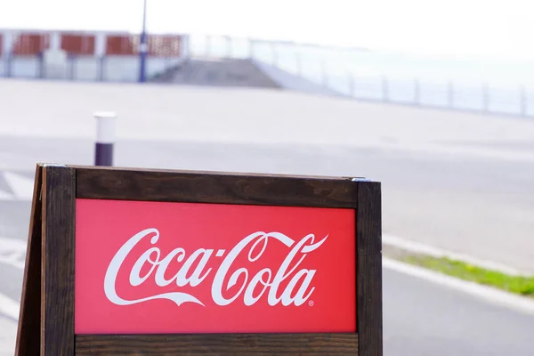 Bordeaux Aquitaine France 2020 Coca Cola Sign Text Logo Coffee — Stock Photo, Image