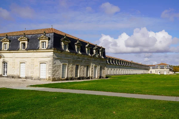 Corderie Royale Architektura Rochefort Město Král Royal Lano Výrobu Továrny — Stock fotografie