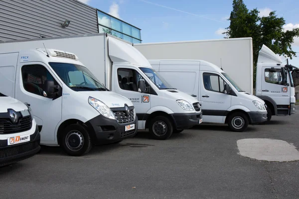 Bordéus Aquitânia França 2020 Transporte Dumont Vários Carros Carrinhas Caminhões — Fotografia de Stock