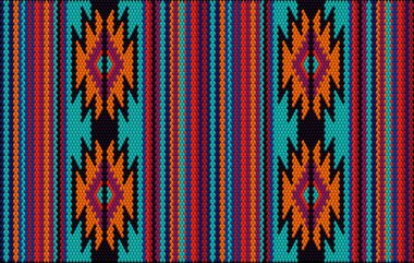 Doymuş renklerin şans ve zenginliği çektiği Asya halkları ve ülkelerinin geleneksel bir süsü. Giysiler için kumaşlara işlenmiş kadın halıları. Nakış desenleri. 