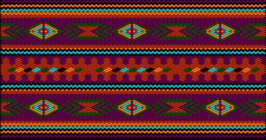 Doymuş renklerin şans ve zenginliği çektiği Asya halkları ve ülkelerinin geleneksel bir süsü. Giysiler için kumaşlara işlenmiş kadın halıları. Nakış desenleri. 