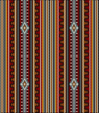  Latin Amerika 'daki insanların ve ülkelerin geleneksel bir süsü. Zengin renklerin dikkat ve zenginlik çektiği bir yer. Giysiler için kumaşlara işlenmiş kadın halıları. Nakışlar.