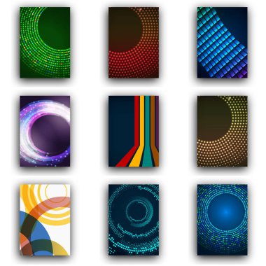 Şablon. Web, Mail, broşür tasarım kümesi. Mobil, teknoloji ve Infographic kavramı. Modern çizgi ve düz simgeler. SaaS, web app tasarım şablonu. Mobil arayüz. Kullanıcı arabirimi şablonu. 