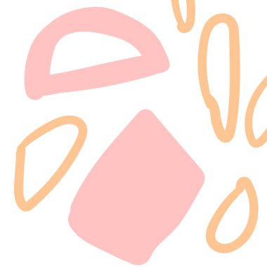 Soyut geometrik arkaplan. Kapak, poster, el ilanı, farklı şekillerde kart. Vektör illüstrasyonu. 