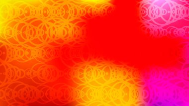 İnce çizgi halkaları olan modern soyut renkli gradyan arkaplan. Geometrik poster, afiş. Vektör illüstrasyonu.  