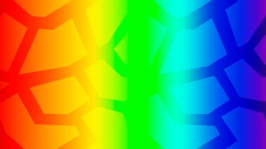 Renkli bulanık arkaplan, hücreler, çizgiler. Mozaik modern soyut gradyan kartı. İş afişi. Vektör illüstrasyonu.   