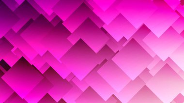 Eşkenarlar, kareler ve eşkenar dörtgenlerle modern soyut renk eğimli arka plan. Geometrik poster, afiş. Vektör illüstrasyonu. 