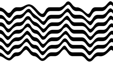 Soyut siyah beyaz arkaplan. Arıza izi. Vektör illüstrasyonu. 