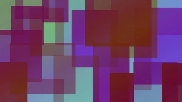 カラフルな乱雑な正方形の背景 現代の抽象的なグラデーションカード 幾何学のポスターだ ベクターイラスト — ストックベクタ