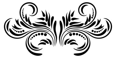 Tasarım, kıvrım ve kıvrım için soyut kıvrımlı element. Vektör illüstrasyonu.   