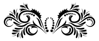 Tasarım, kıvrım, kıvrım ve bölme için soyut kıvrım öğesi. Vektör illüstrasyonu.  