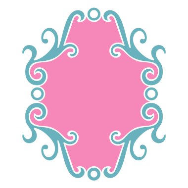 Soyut çerçeve, tasarım ögesi beyaz arkaplanda izole edildi. Vektör illüstrasyonu. Soyut çerçeve, tasarım ögesi beyaz arkaplanda izole edildi. Vektör illüstrasyonu.