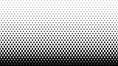 Ovalar ve dairelerle siyah-beyaz geometrik arka plan. Vektör illüstrasyonu.