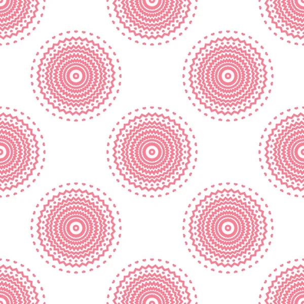 Mandala çiçeğiyle soyut, pürüzsüz desen. Mozaik, fayans. Çiçek arkaplan. Vektör illüstrasyonu.    