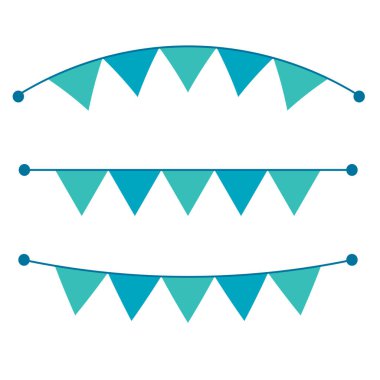 Beyaz arkaplanda izole edilmiş çok renkli parlak kiraz çiçekleri