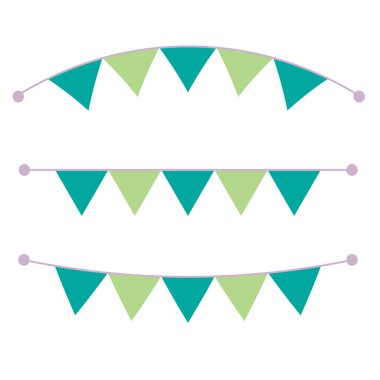 Beyaz arkaplanda izole edilmiş çok renkli parlak kiraz çiçekleri